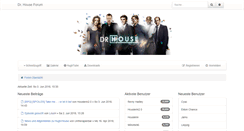 Desktop Screenshot of drhouse-forum.de